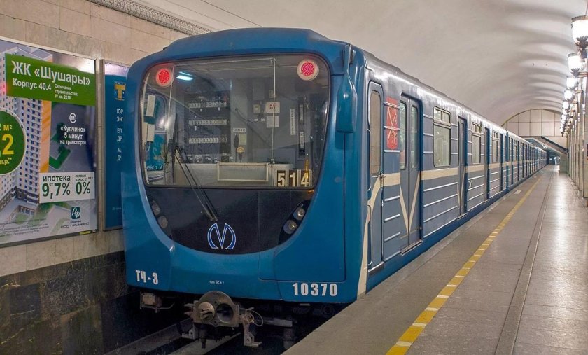 Метро вагон 81-540 СПБ