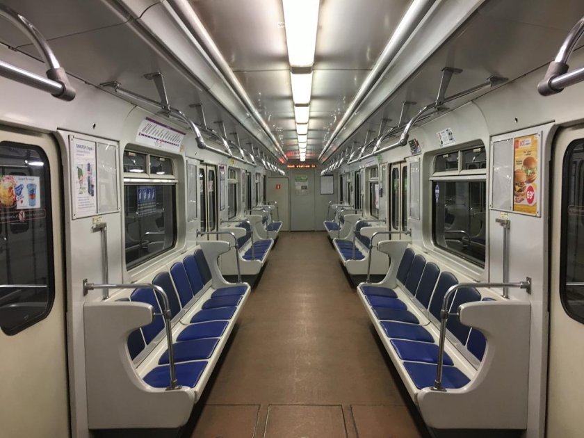 Метро вагон 81-540 СПБ