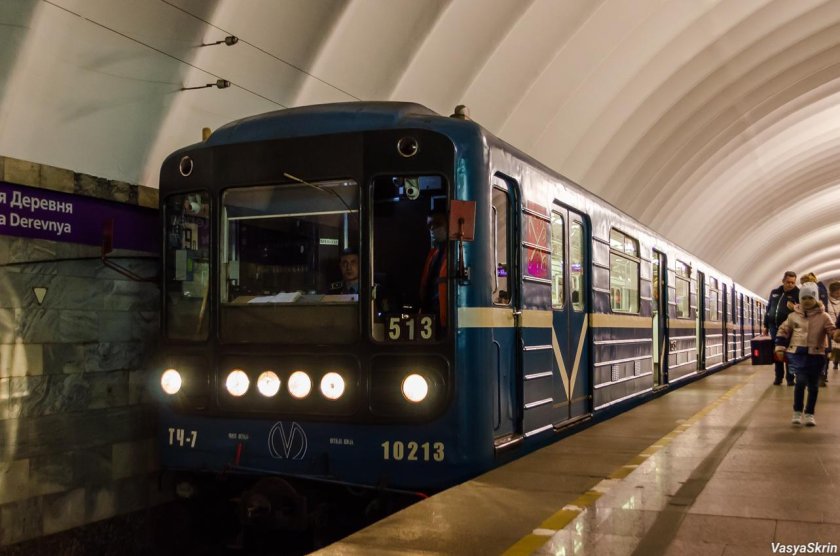 Метро вагон 81-540 СПБ