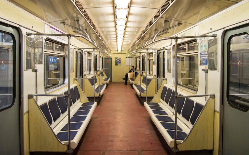 Москва вагон метро
