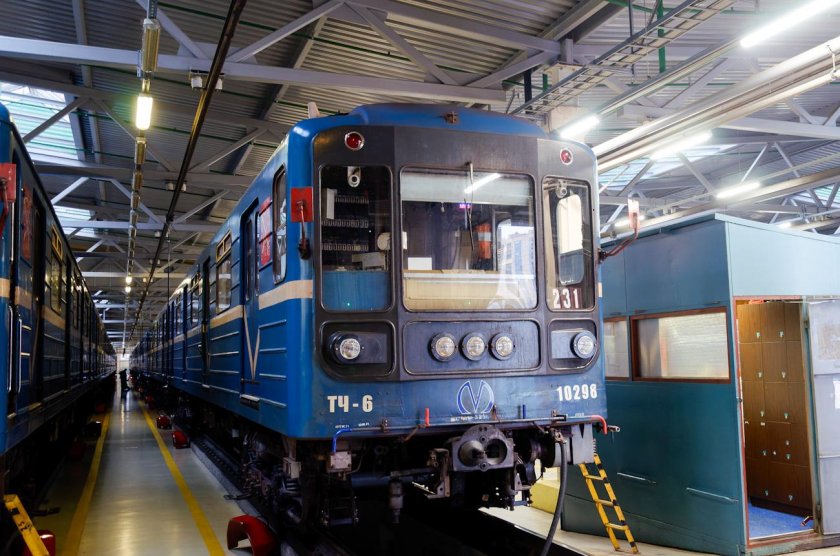 Электродепо автово петербургского метрополитена