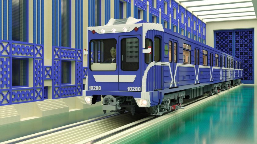 Поезд метро игрушка