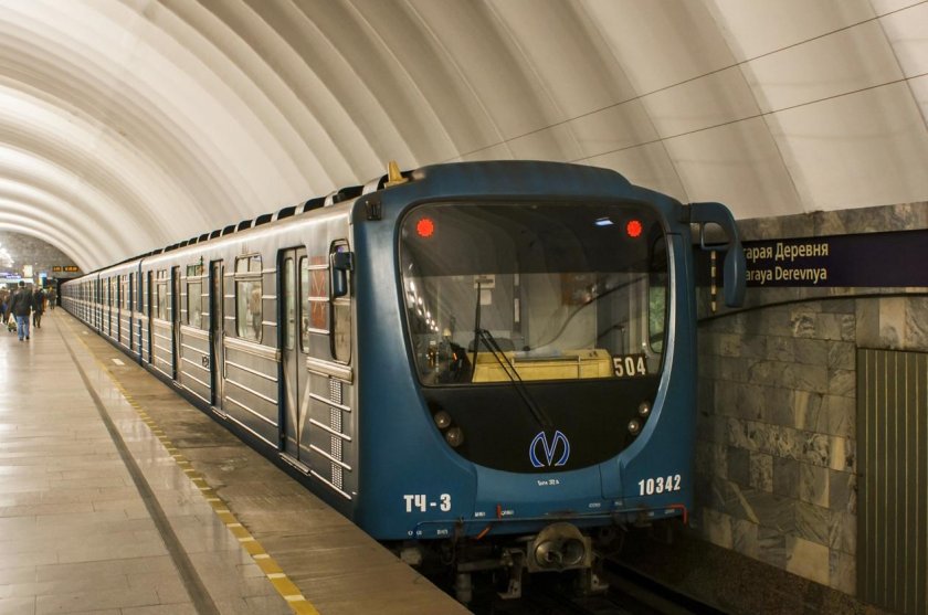 Метро вагон 81-540 СПБ