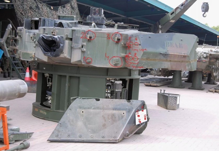 Леопард 2 башня