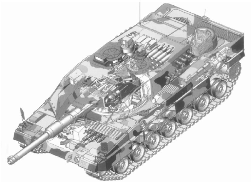 Танк леопард 2а6