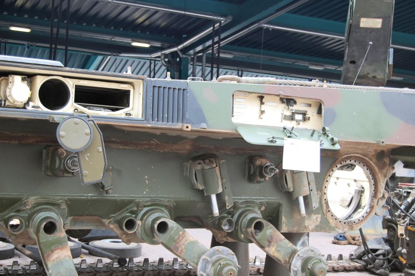 Leopard 2a5 внутри