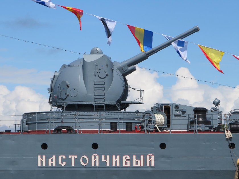 Флагман Балтийского флота эскадренный миноносец настойчивый