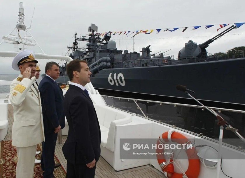 Настойчивый корабль Балтийского флота