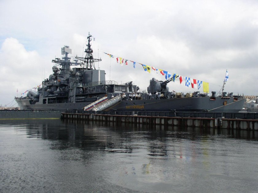 Эсминец настойчивый Балтийский флот