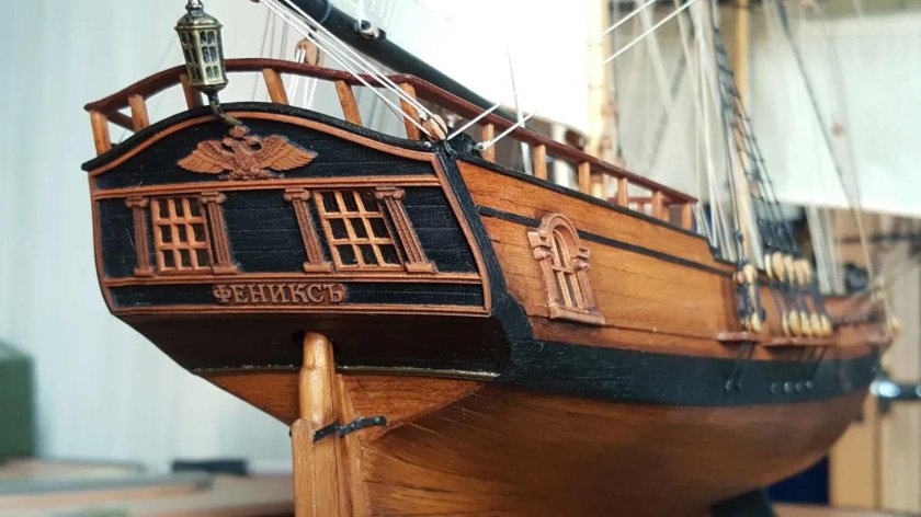 Модель корабля бригантина феникс