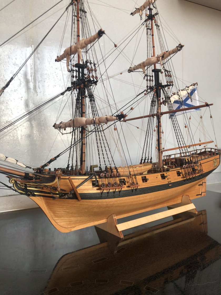 Шлюп корабль парусный