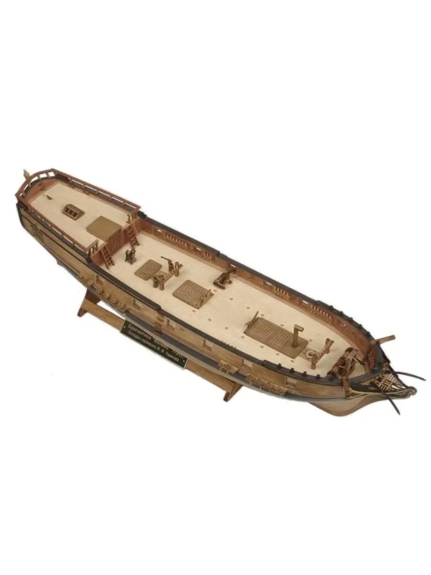 \ master korabel\ модель сборная бригантина феникс\ плюс 1/72 мк0401p