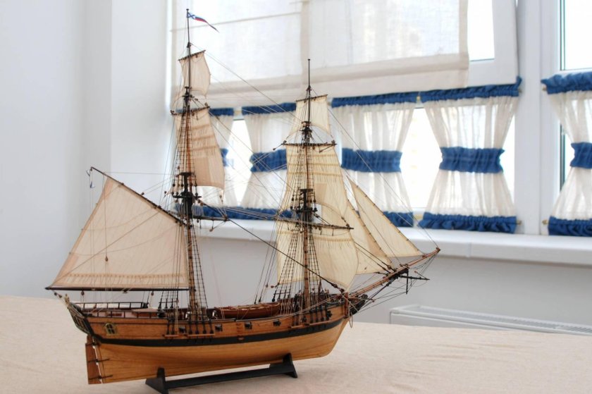 Шхуна Бригантина Бриг