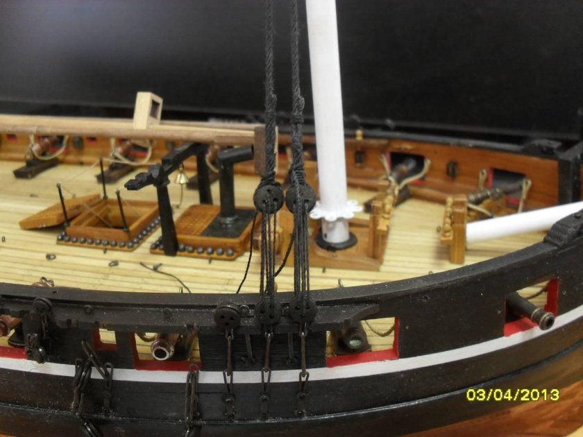 Бриг Меркурий модель Амати