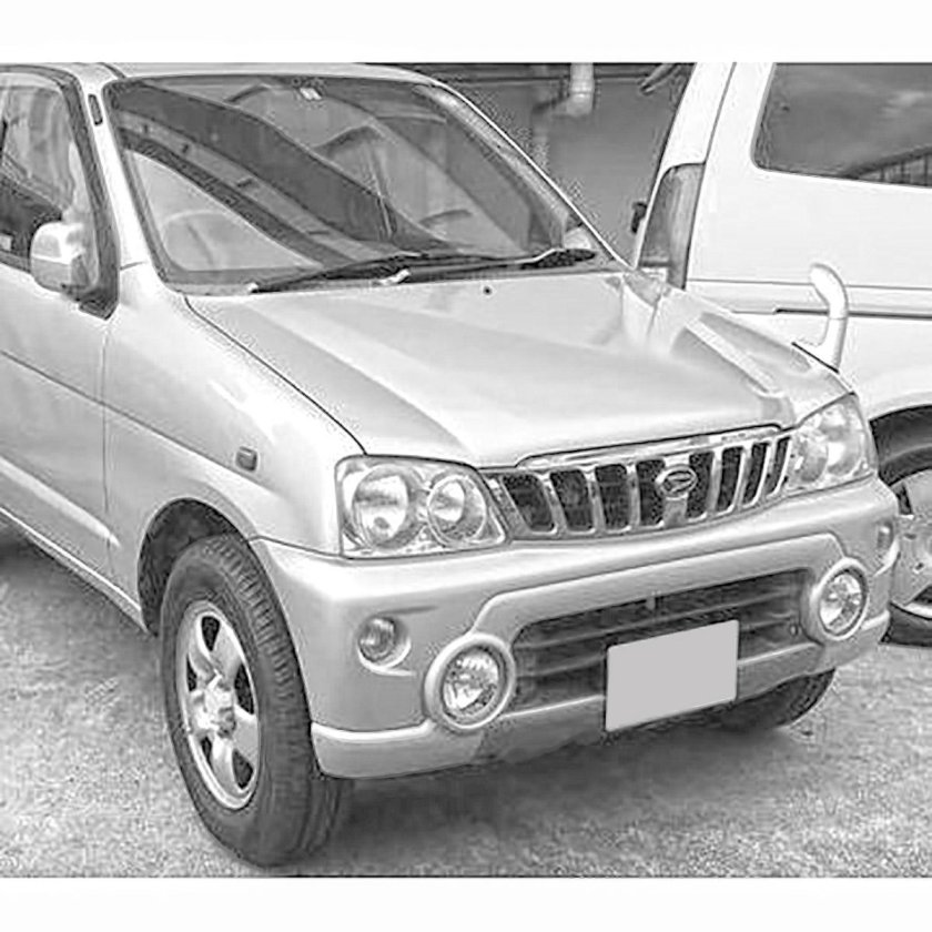 Дайхатсу Териос КИД защита бампера переднего