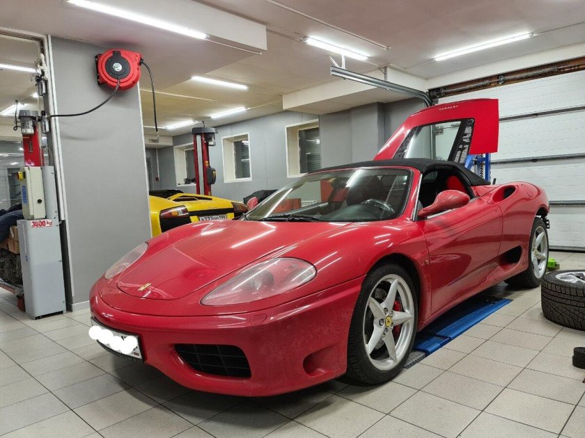 Меллстрой на Феррари