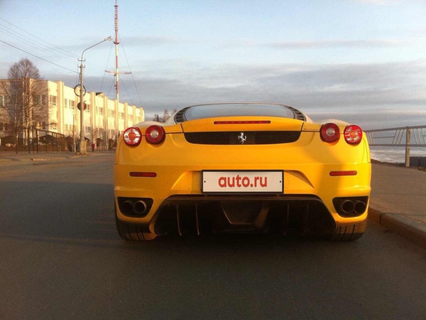 Феррари ф430 желтая