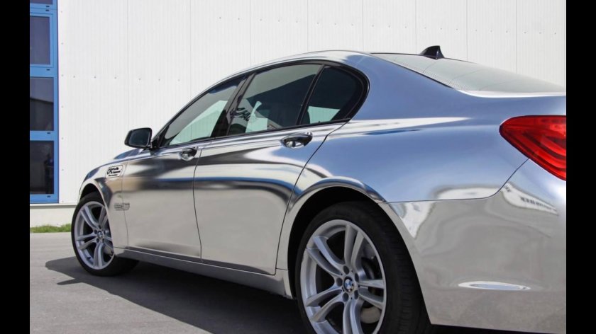BMW 7 f01 в плёнке