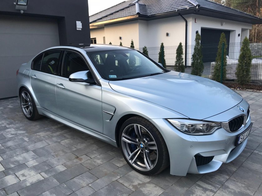 BMW m3 f80 Silver