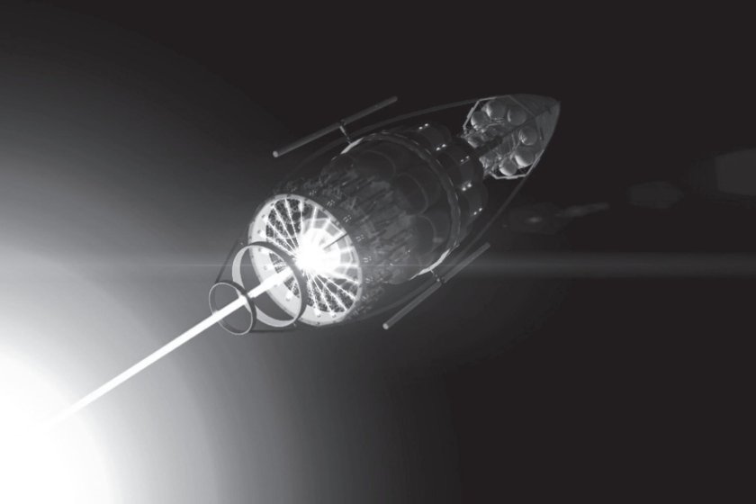 Лазерный фотонный двигатель