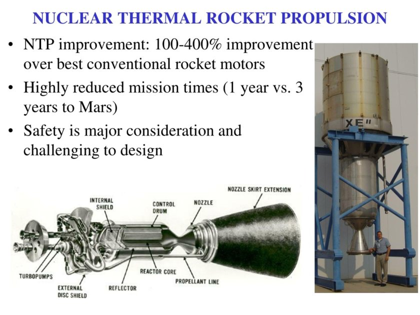 Импульсный ядерный ракетный двигатель