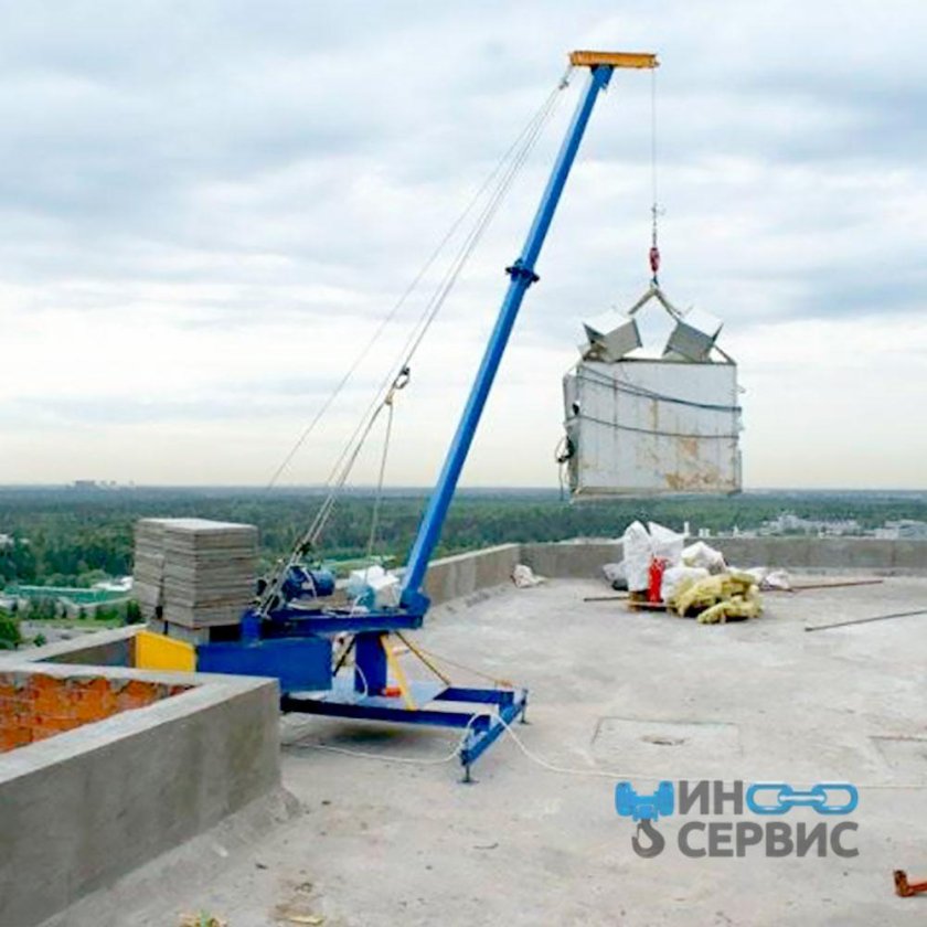 Кран стреловой Пионер 500