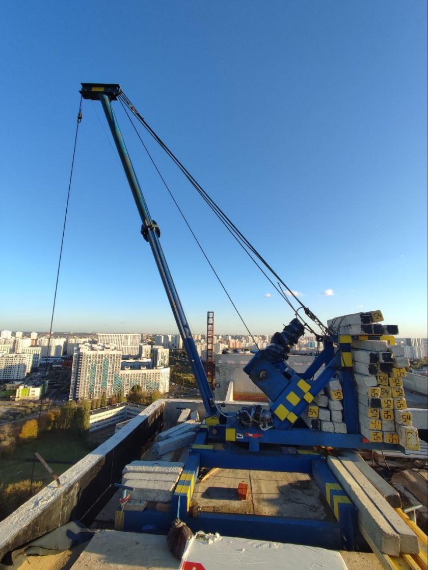 Кран стреловой кпм-750 \ пионер\