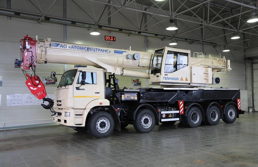 Автокран галичанин 25 тонн