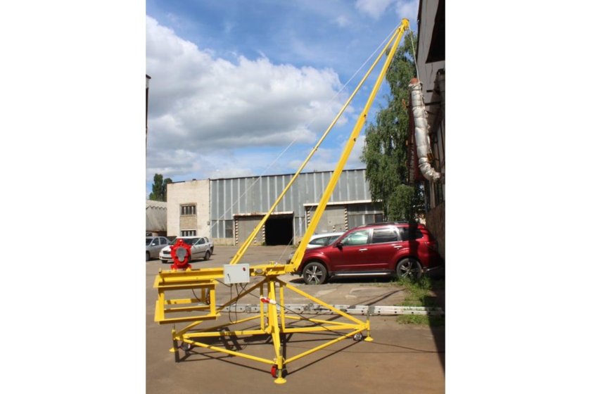 Кран стреловой поворотный КСП-500 мастер