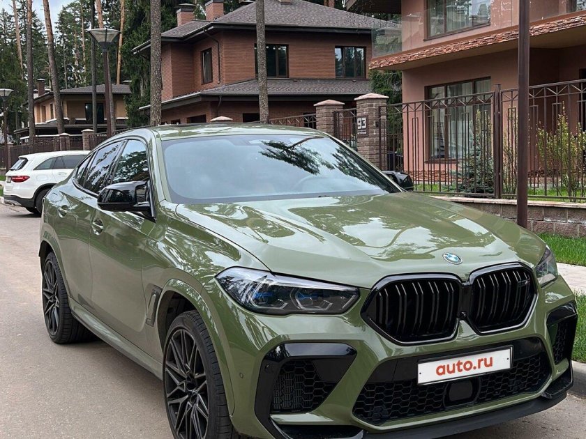 BMW x6 Urban Green
