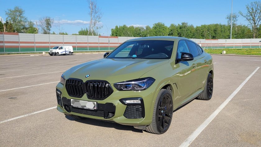 BMW x6 Urban Green
