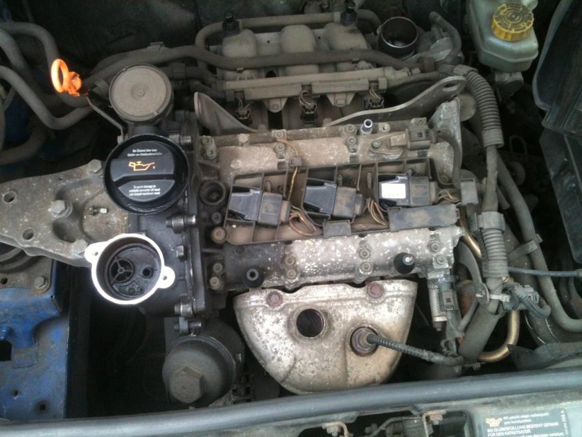 Мотор Шкода Фабия 1.4