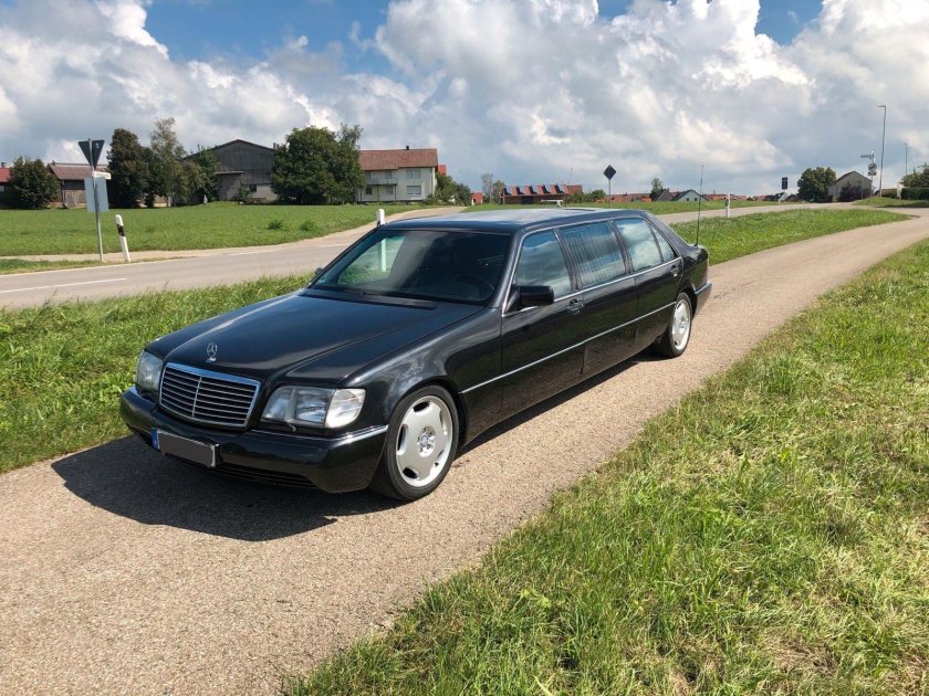 Mercedes-benz w140 pullman