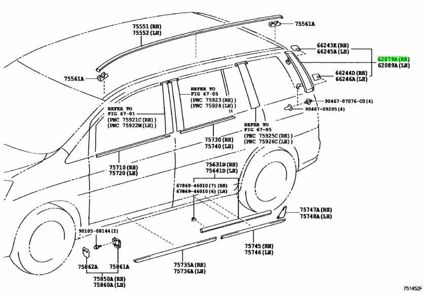 Тойота Исис ширина кузова