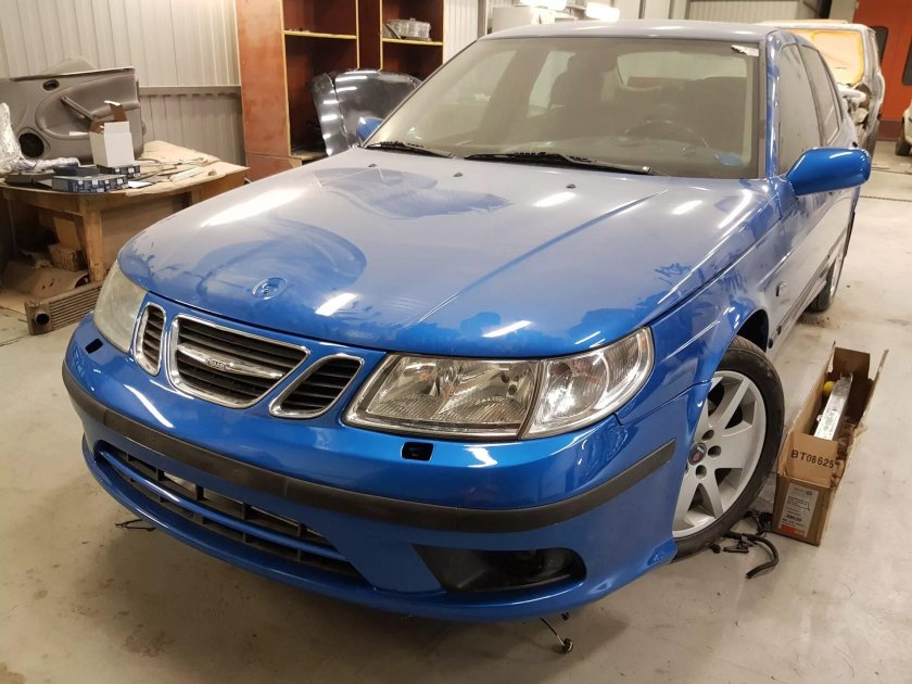 Цвета Сааб 9-5