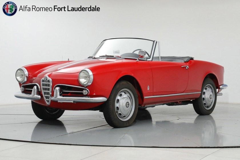 Alfa romeo giulietta spider 1962