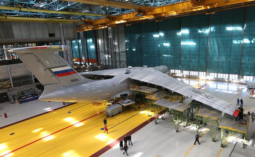 Ил 76 на заводе