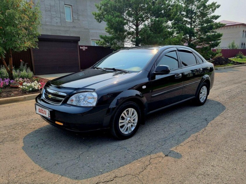 Chevrolet lacetti 2008 седан черный