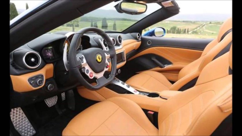 Ferrari California t салон