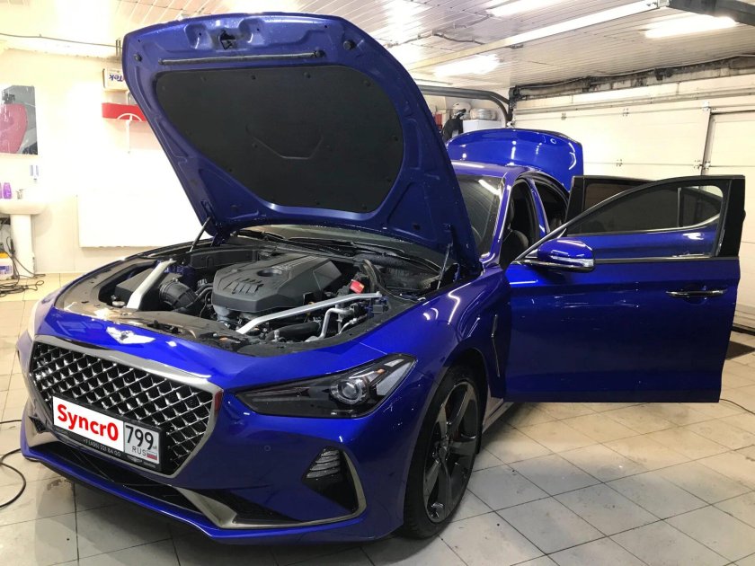 Genesis g70 капот