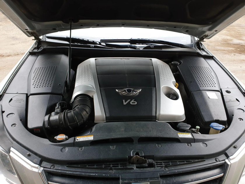 Genesis подкапотка