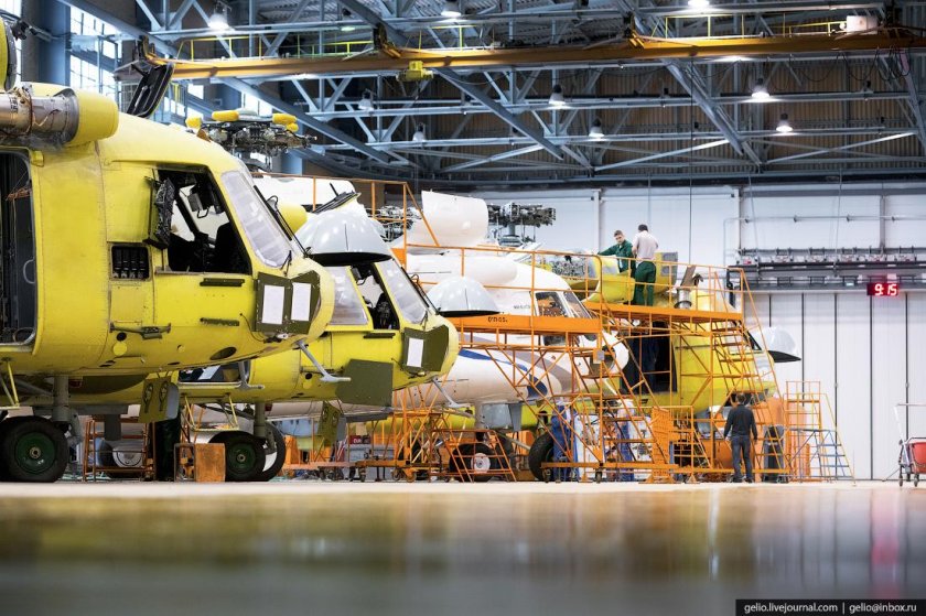 Казань КВЗ вертолетный завод