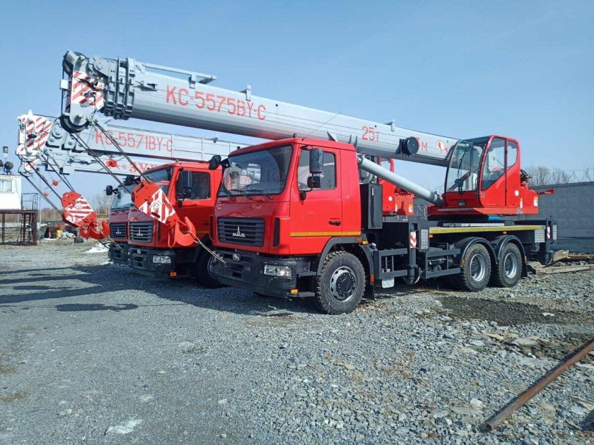 Маз автокран