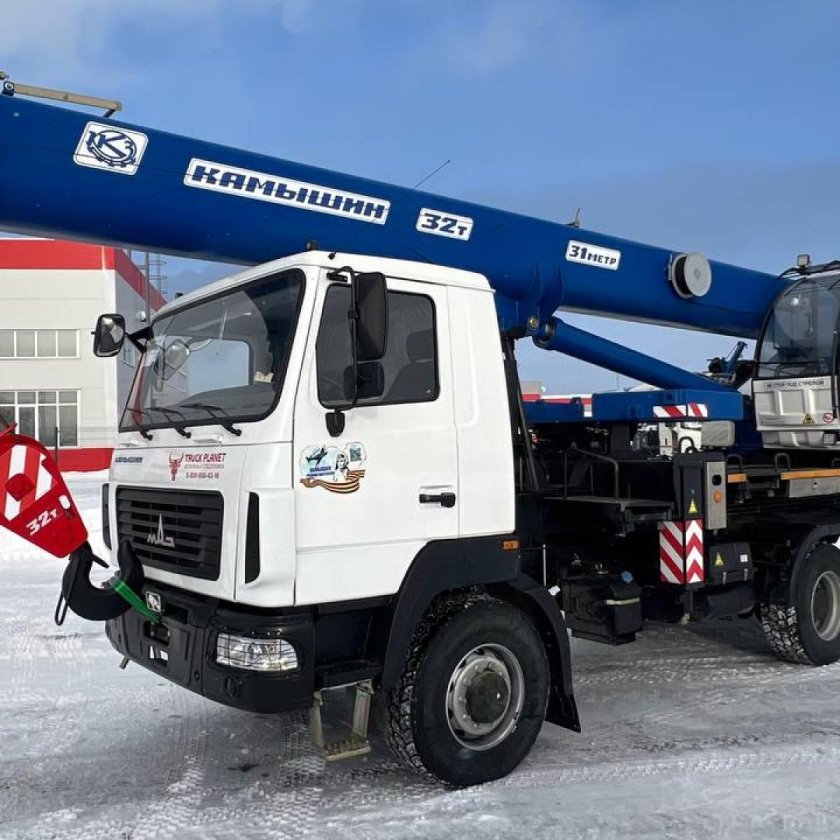 Автокран камаз