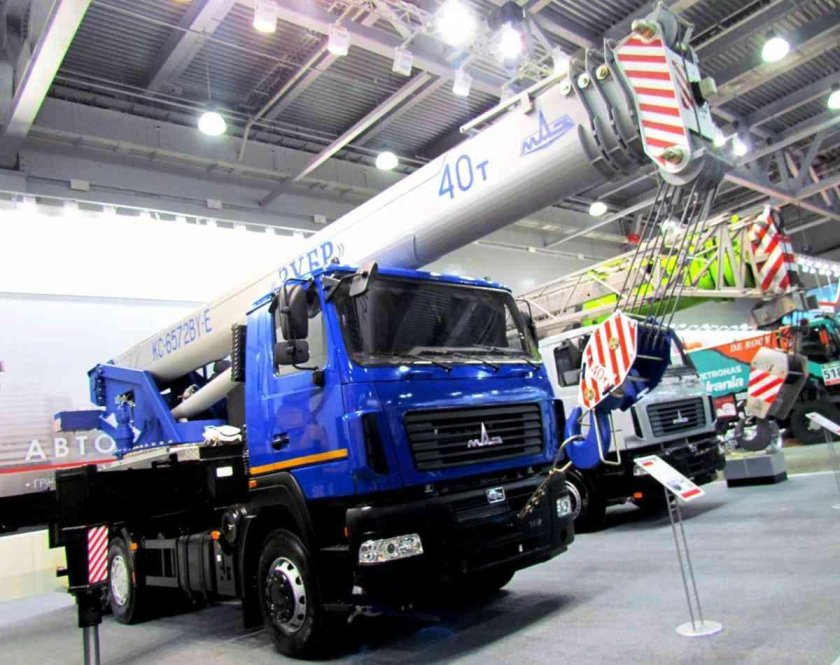 Автокран МАЗ 6312