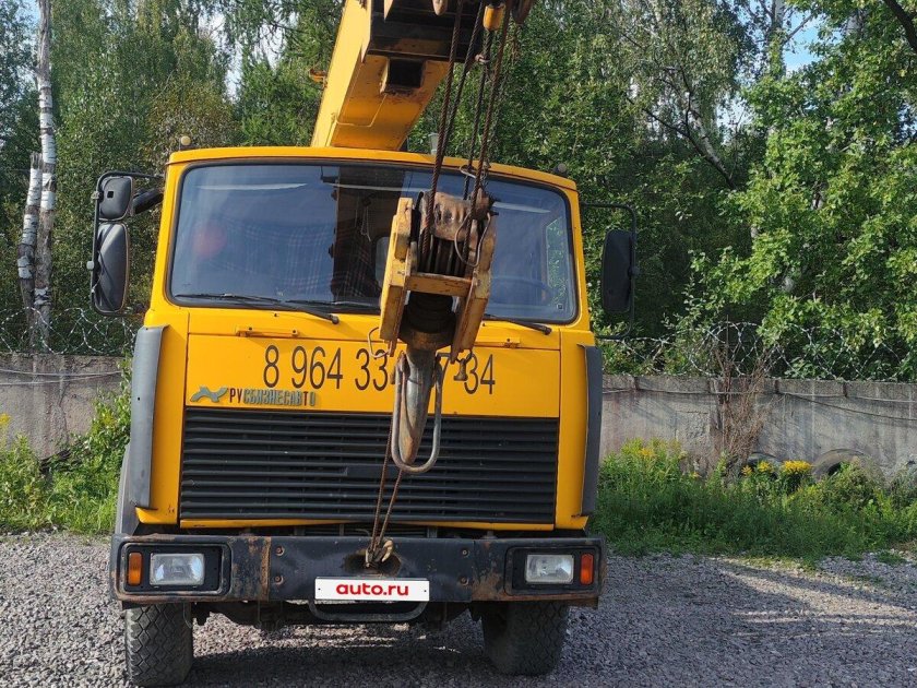 Маз автокран