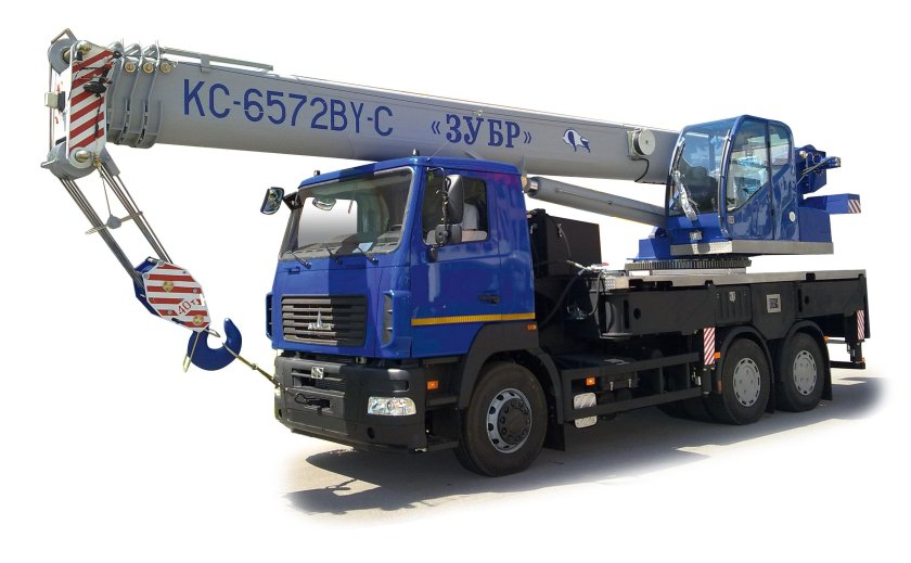 Автокран МАЗ 6312