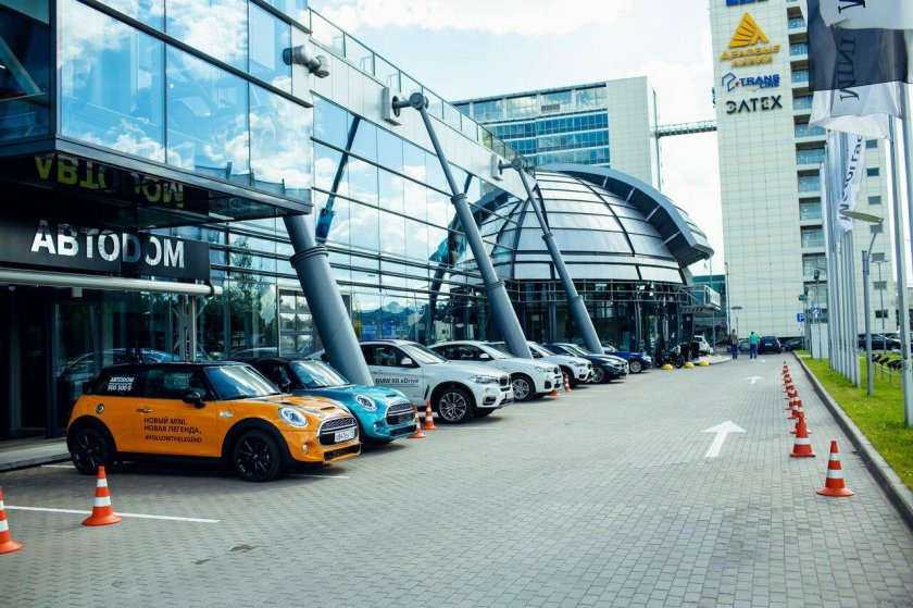 Автодом БМВ Санкт-Петербург стартовая 10