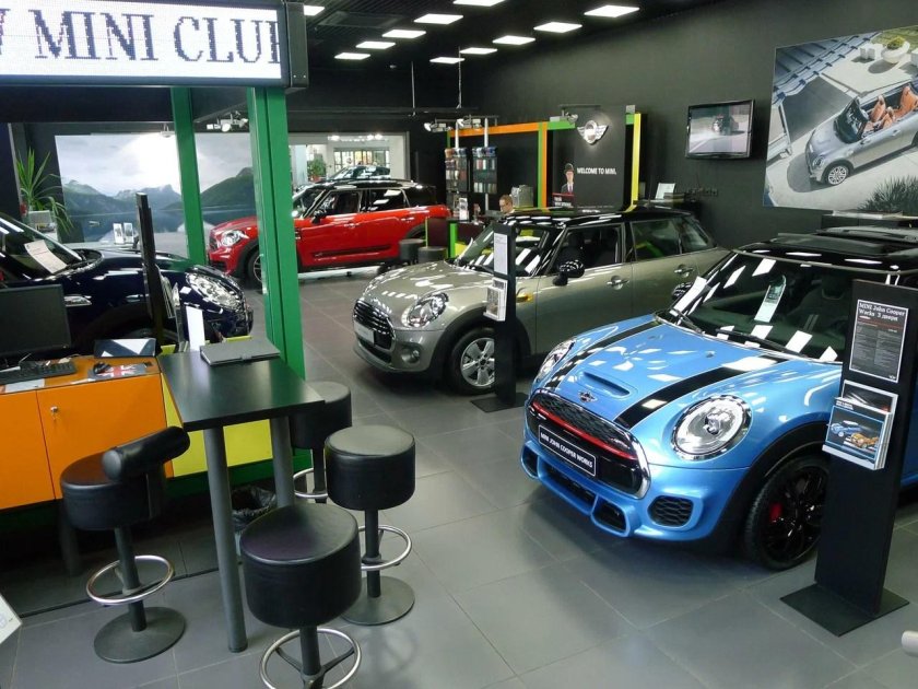 Автосалон mini cooper