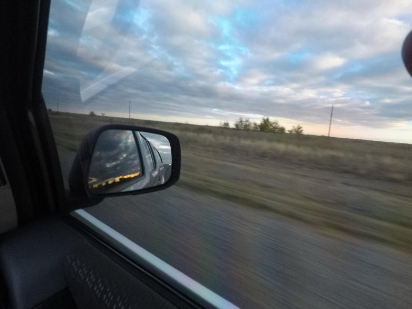 Вид из окна автомобиля